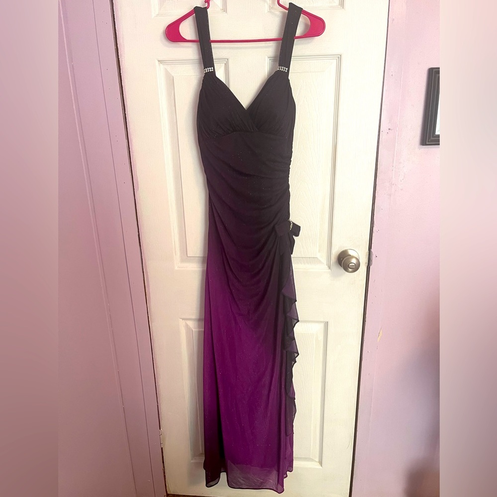 Blondie Nites purple formal dress
